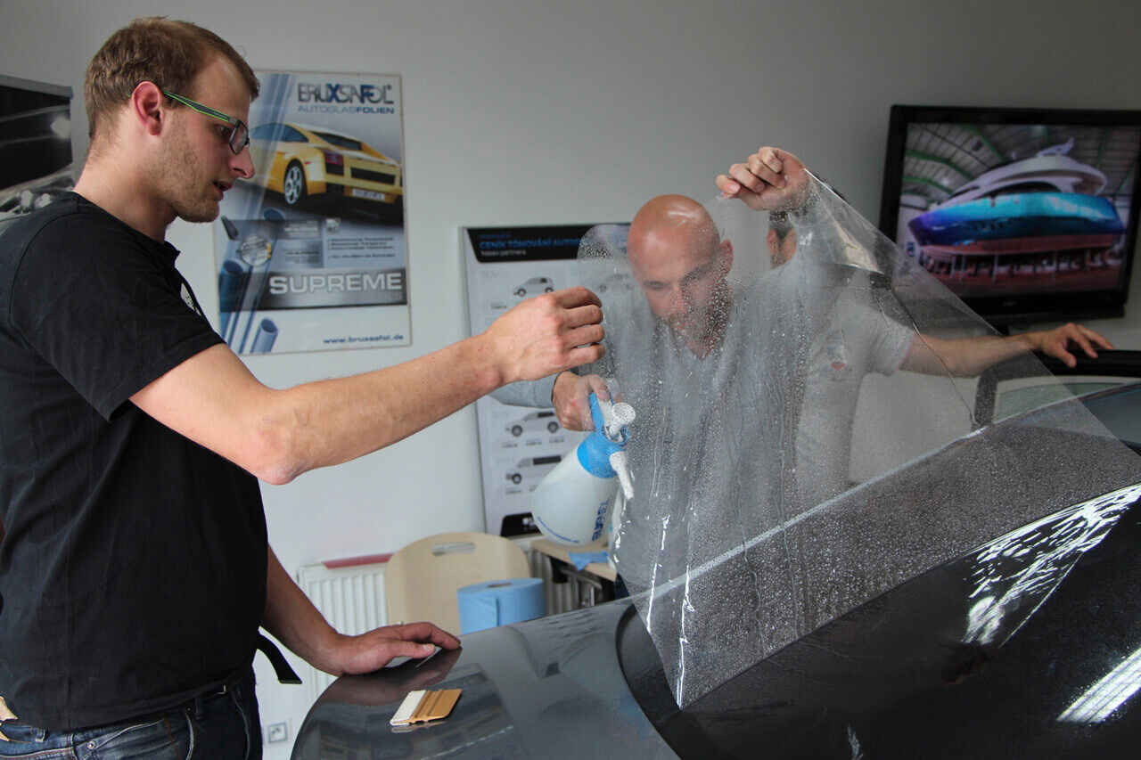 Pełna zmiana koloru na Purple Black koloru na Purple