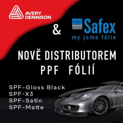 Safex je novým, hrdým distributorem PPF fólií značky Avery Dennison.