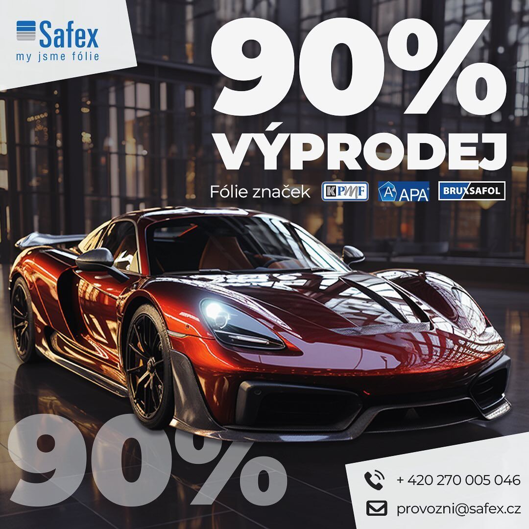 ÚŽASNÁ AKCE: VÝPRODEJ SKLADU! 